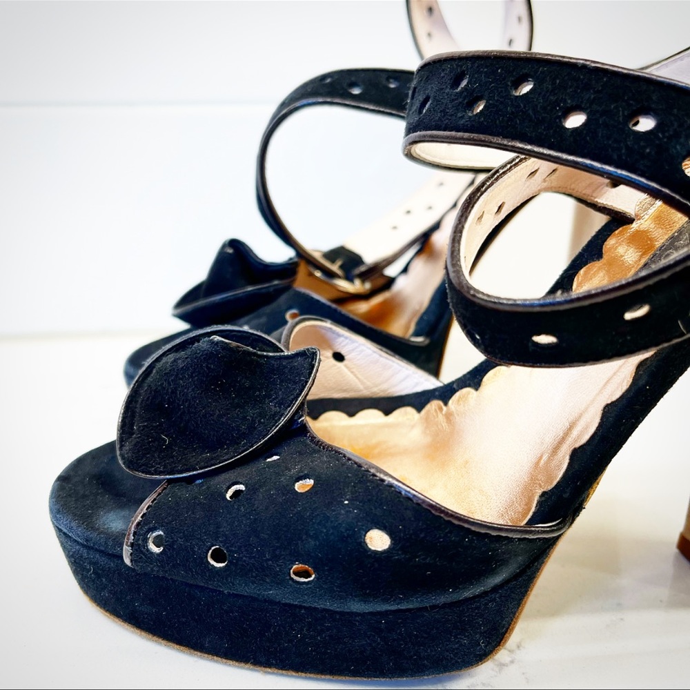 Marc Jacobs Suede Platform Heels - Picture 5 of 15